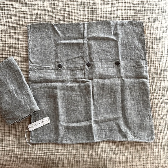 NWT Linen Pillow Shams - Picture 5 of 6